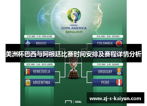 美洲杯巴西与阿根廷比赛时间安排及赛程详情分析