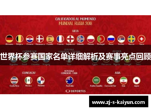 世界杯参赛国家名单详细解析及赛事亮点回顾