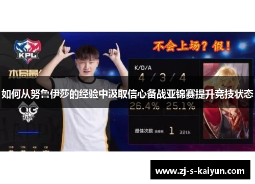 如何从努鲁伊莎的经验中汲取信心备战亚锦赛提升竞技状态