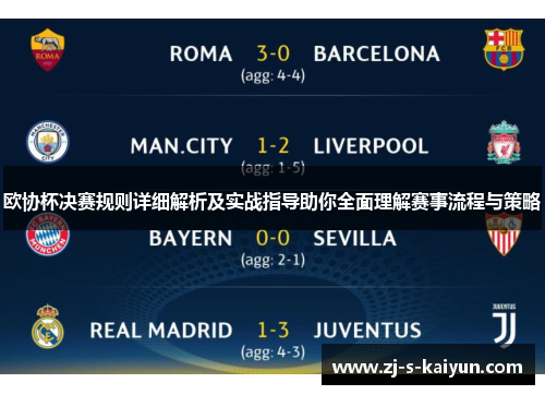 欧协杯决赛规则详细解析及实战指导助你全面理解赛事流程与策略